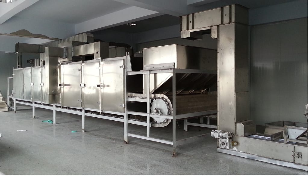 TZ-1000 continuous roasting oven