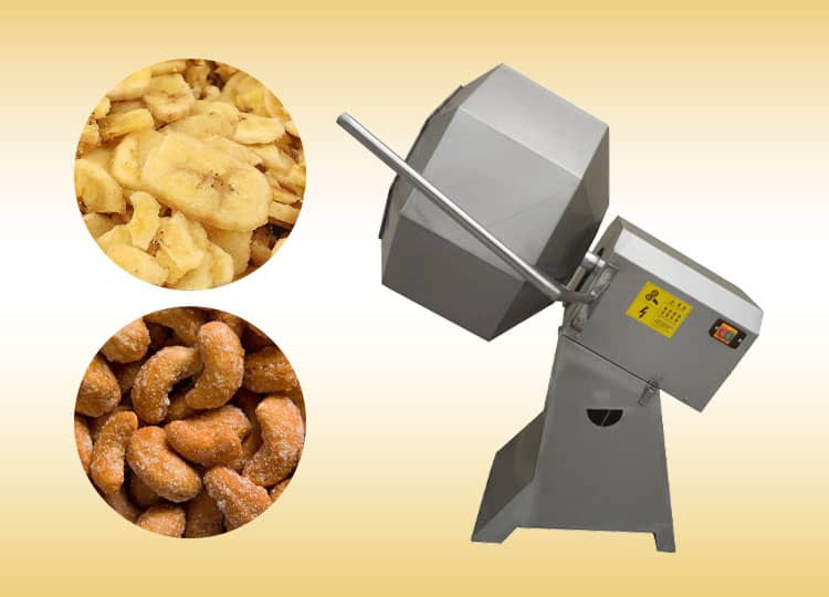 Octagonal Coated Peanut Flavoring Machine