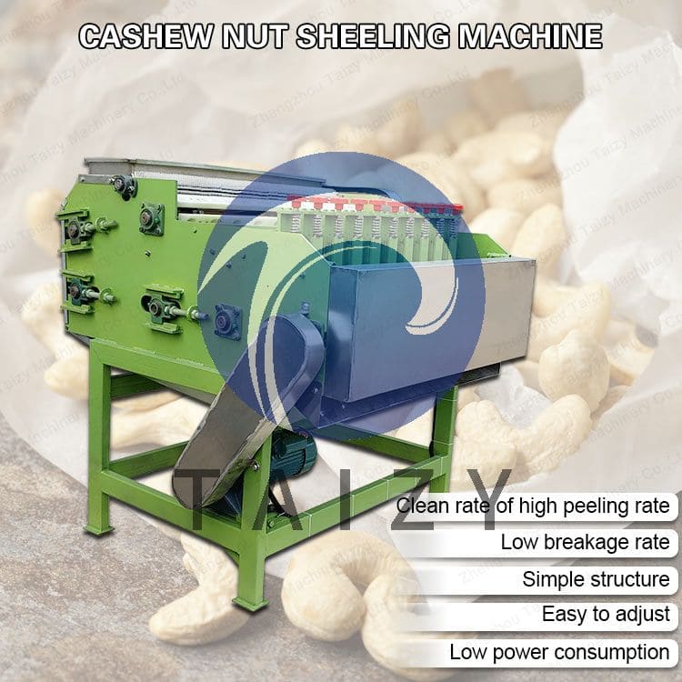 advantage of cashew nut peeling machine