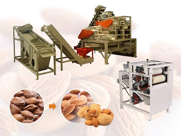 Almond Shelling Production Line