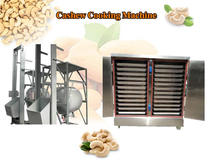 cashew steaming machine